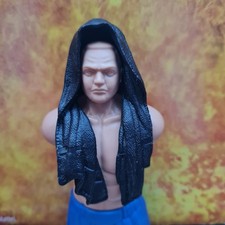 Black Head Towel (Solo Sikoa) - Mattel Accessories for WWE Wrestling Figures