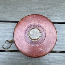 Vintage John Rabone & Sons 66ft Measuring Tape No.401 – Tape in Inches & Links