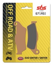 SBS 671RSI BRAKE PADS SINTER REAR KTM ADVENTURE ABS 1090 2017-2019