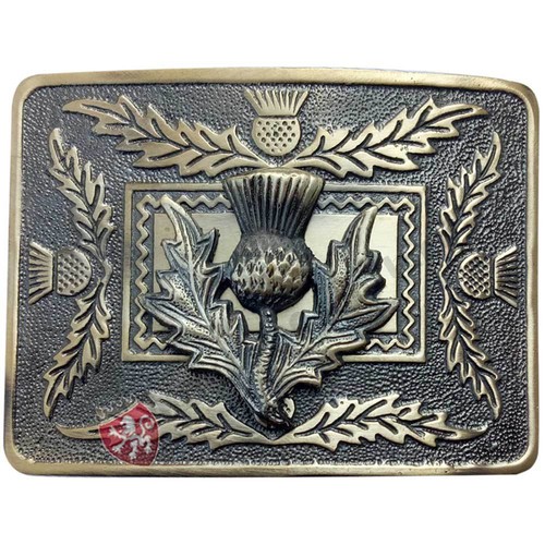 Men scottish thistle crest - thistle,