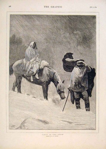 Original old antique print - antique,