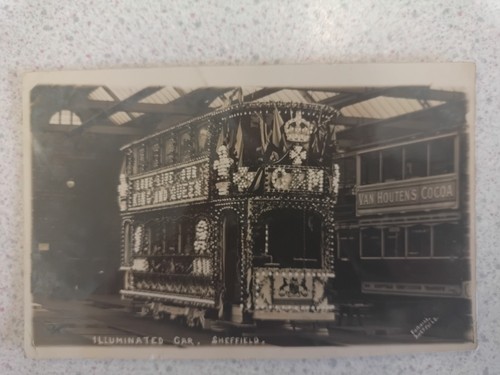 1911 sheffield tramways - sheffield,