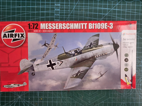 Airfix messerschmitt bf109e - airfix, bf109e-3