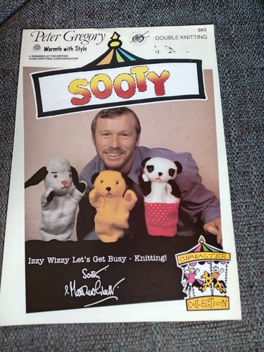 Vtg original sooty soft toy - sooty,