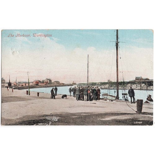 Workington the harbour - the,