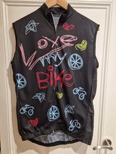 Bike Cycling Gilet Black