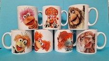 Fraggle Rock Character Printed Mug Red Wembley Gobo Boober Junior