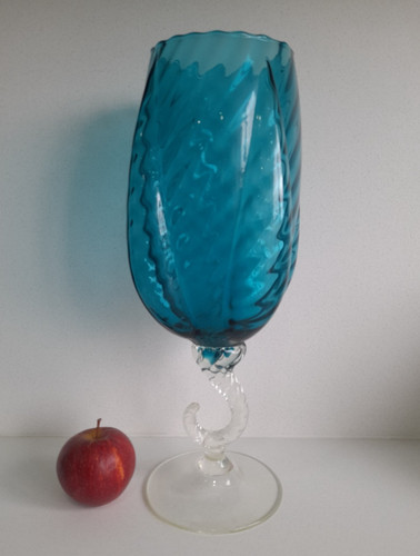 Large vintage 60s empoli - empoli, glass