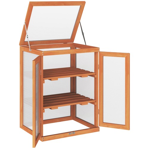 Three tier wooden - three,