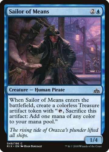 Sailor means rix - of, |