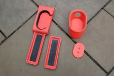 Cycloc Endo Vertical Bike Display Wall Mount + Loop Accessory Mount Red