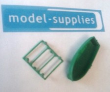 Matchbox reproduction 45B Ford Corsair green plastic boat and rack
