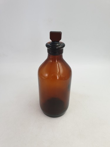 Vintage dark amber - dark, glass