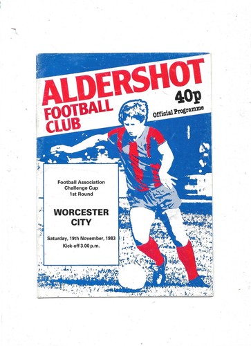 1983 aldershot worcester - 1983/4, v