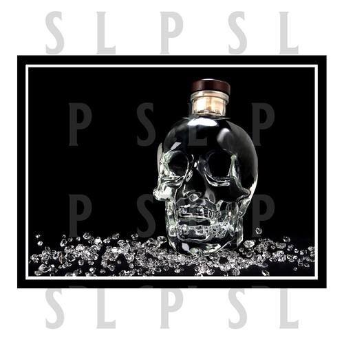 Crystal head vodka metal - crystal,