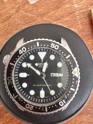 Vintage seiko 7s26 0020 black - vintage,