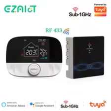 Smart WiFi RF Thermostat Temperature Controller for Gas Boiler Heating