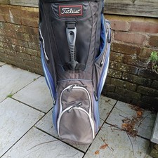 Titleist Cart Bag / 14-Way Divider / Blue, White, Grey
