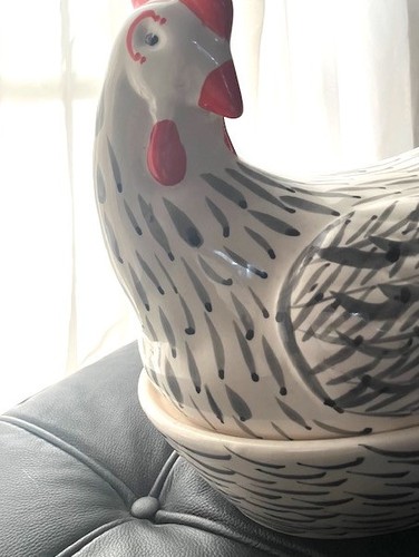 Vintage ceramic handpainted - vintage,