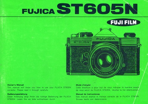 Fujica st605n camera - st605n,