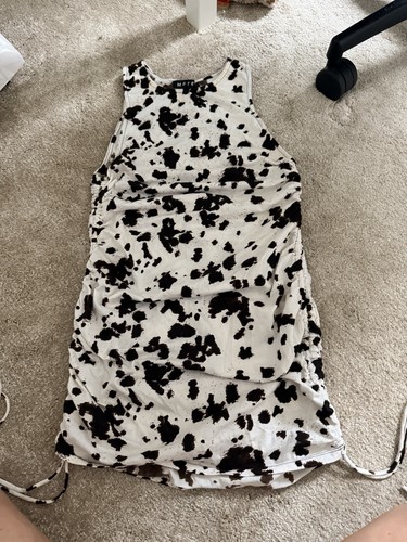 Motel rocks cow print ruched - rocks,