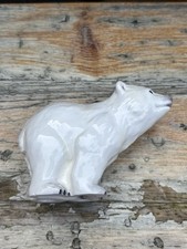 John Beswick Polar Bear Ceramic Piece Beautiful Animal Item Decor Curios 2r