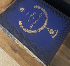 The History of Freemasonry by Robert Freke Gould Hard Cover - 6 