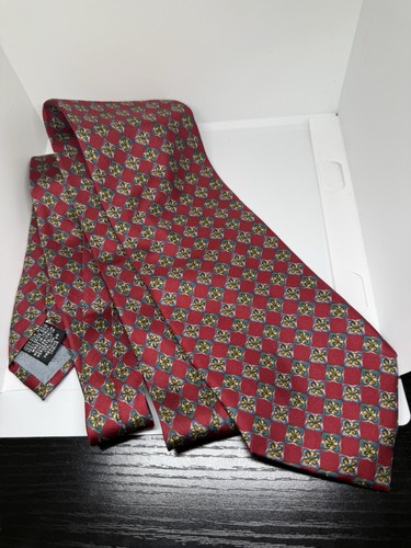 100 silk tie rack - 100%, red
