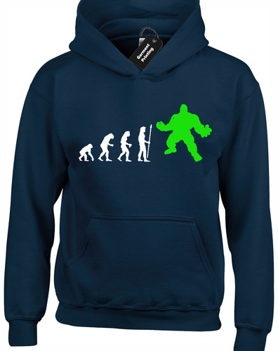 Evolution hulk hoody hoodie - evolution, of