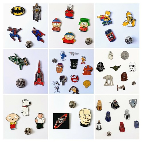 Novelty lapel pin badges star - novelty,