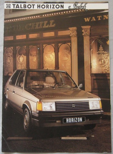 1984 talbot horizon serlock - talbot,