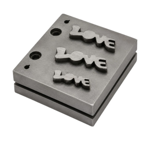 Love shape disc cutter set - love,