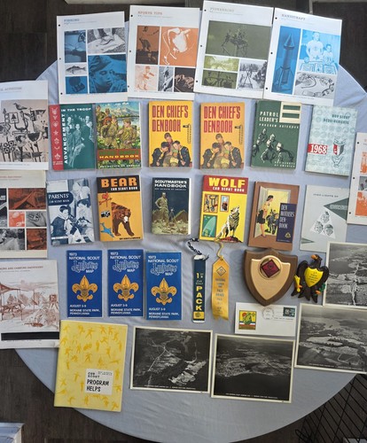 Huge lot vintage boy scout - boy,