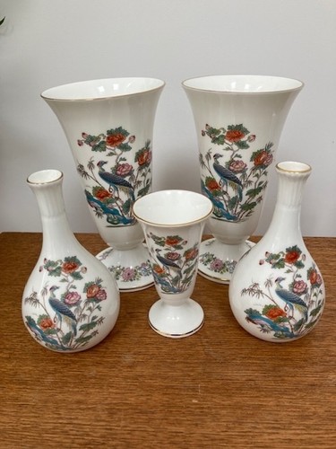 Wedgewood kutani crane - kutani,