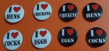 I Love Badge s Eggs Chickens