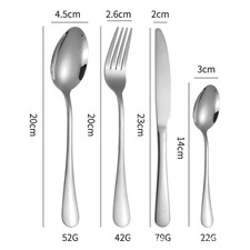 24pcs Hanging Stainless Steel