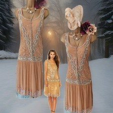 Frock and frill Asos gold