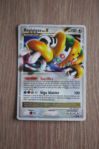 Pokemon card regigigas niv - pokemon, card:
