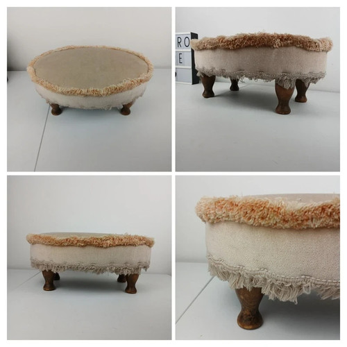 Vintage 1970s wooden oval - vintage,