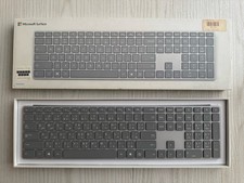 Microsoft Surface English QWERTY Keyboard with Arabic Full Size Bluetooth Grey