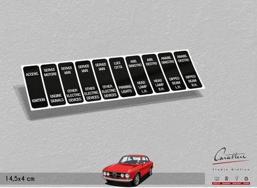 Fuse diagram sticker alfa - diagram,