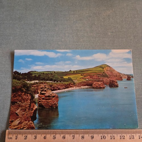 Vintage postcard ladram bay - postcard,