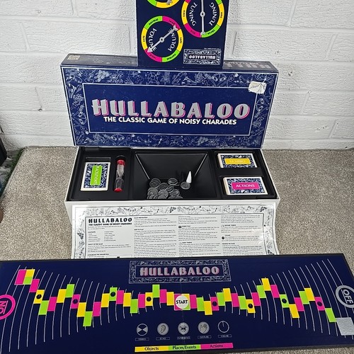 Hullabaloo board game vintage - hullabaloo,