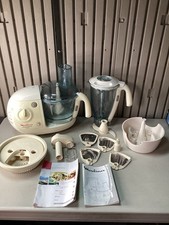 Moulinex Odacio 3 Vintage Food Processor With Accessories - Used/Fully Working.