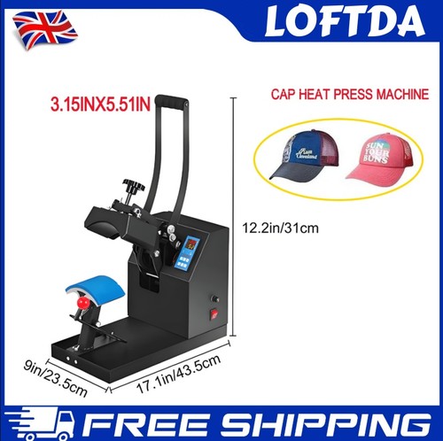 Cap heat press machine - press,