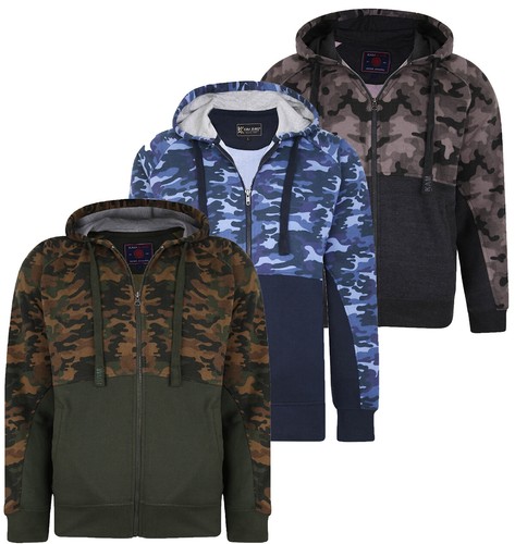 Mens kam fleece hooded - kam,