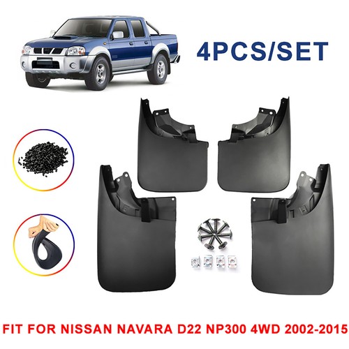 Mudflaps for nissan navara d22 - for,