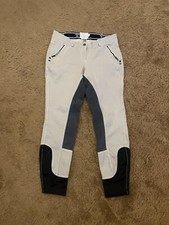 Horseware Equestrian Horse Riding Fitted Breeches Pants Womens Size 34 Low Rise