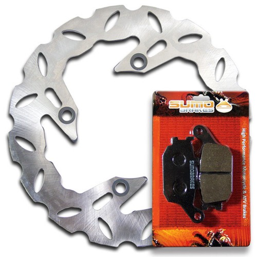 Rear brake rotor pads for - rotor+pads,
