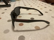 PRADA Linea Rossa Square Men's Sunglasses - Black